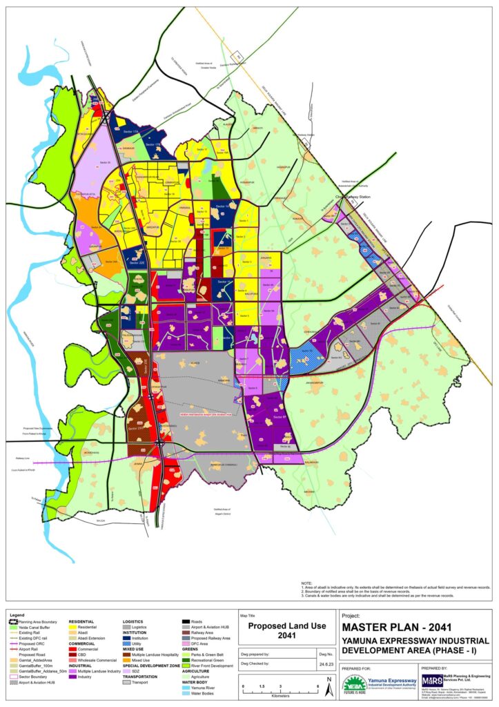 Yamuna Expressway Proposed Master Plan 2041